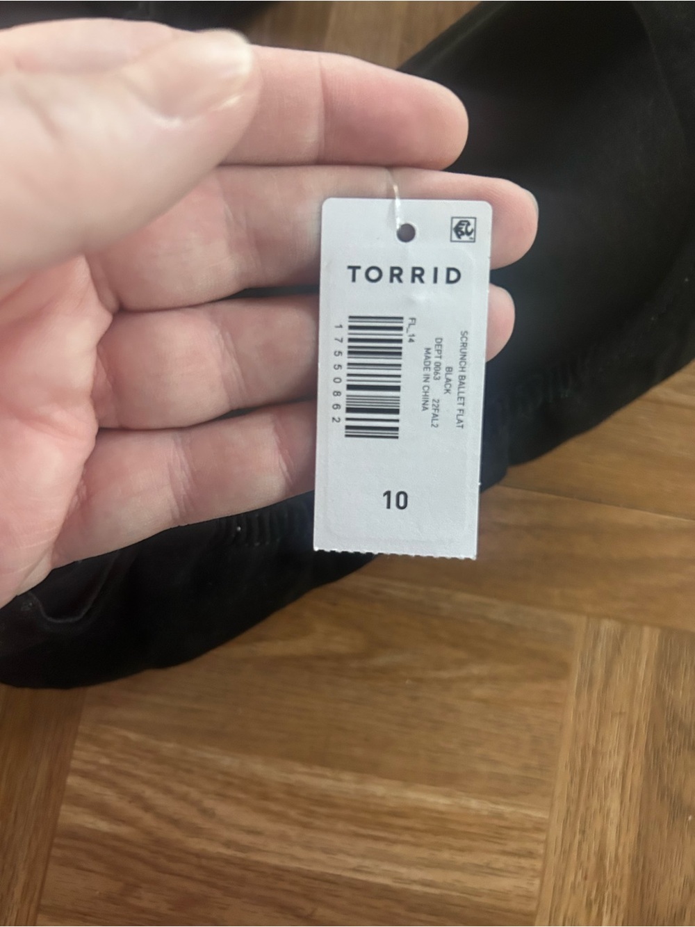 Torrid Scrunch Ballet Flats- 10 - Picture 3 of 4